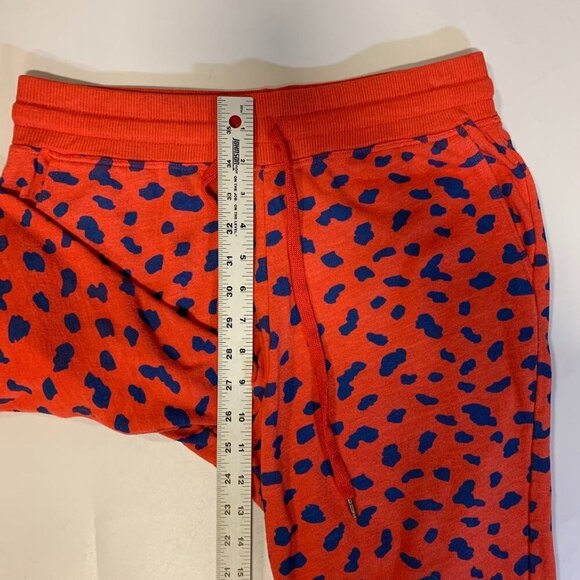 Sundry Women's Spotted Cotton Elastic Waist Drawstring Joggers Size 3/L - Picture 12 of 13